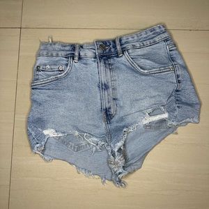 Zara denim shorts
